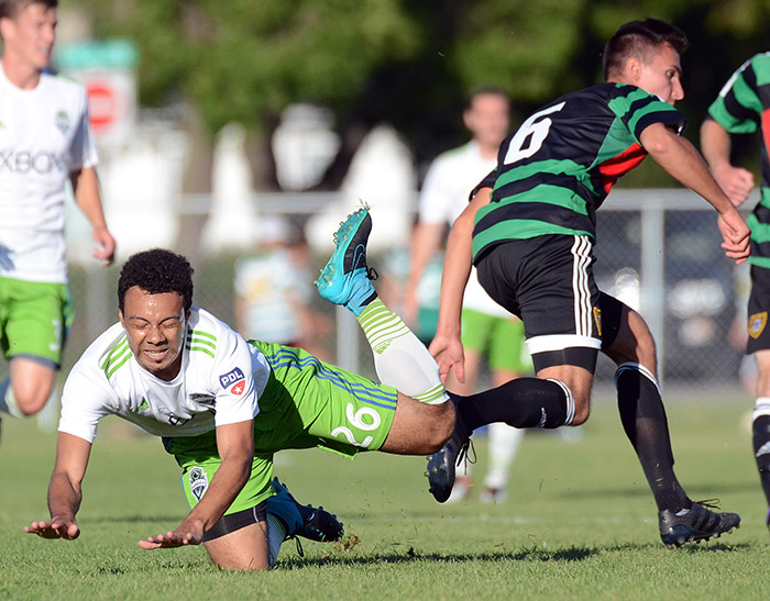 Calgary Foothills FC, Sounders FC, Total Soccer Project, Stuart Gradon, PDL