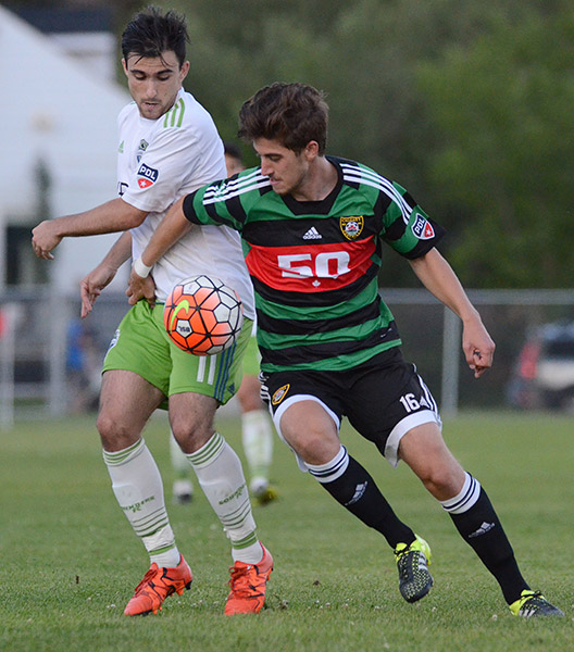 Calgary Foothills FC, Sounders FC, Total Soccer Project, Stuart Gradon, PDL