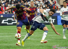 Vancouver Whitecaps lose to Real Salt Lake in MLS action