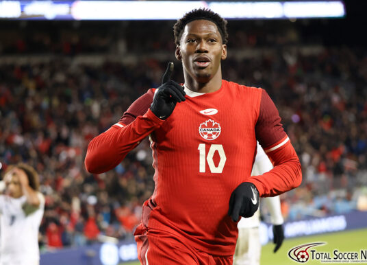 Larin and David score to help Canada beat Panama in international friendly – in photos