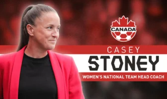 New Canada women's national team coach Casey Stoney.