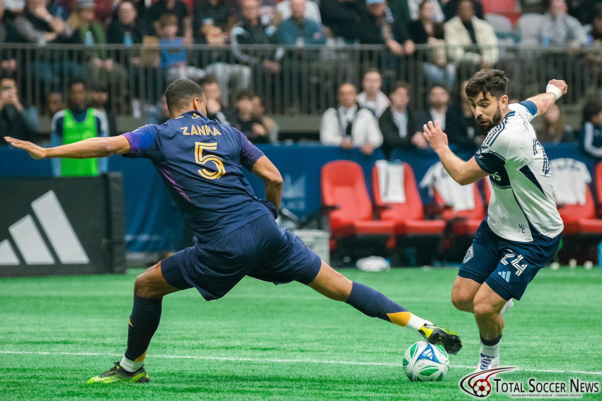 Major League Soccer game between Vancouver Whitecaps and LA Galaxy