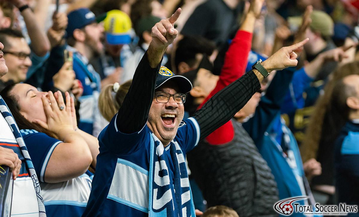 Major League Soccer game between Vancouver Whitecaps and LA Galaxy