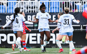 AFC Toronto beat Montreal Roses 2-0 in Northern Super League action Thursday, May 22, 2025. Photo courtesy Northern Super League