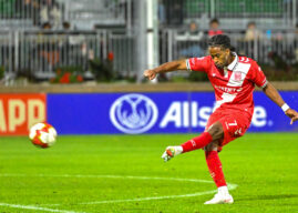 Match report: Musse hat-trick powers league-leaders Cavalry FC to thumping win over FC Supra